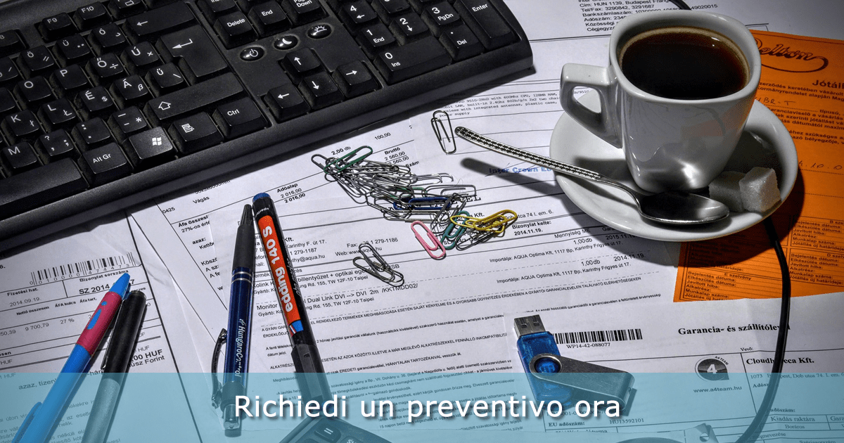 Richiedi un preventivo ora